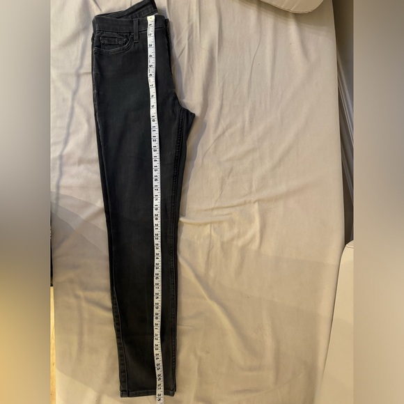Jen 7 for all mankind dark grey skinny jeans. Size 4. - Picture 7 of 7